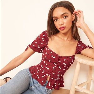 Reformation - Holland Top - Angeles - Size 0